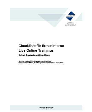 Vorschau Whitepaper Innenansicht Live Online Trainings