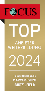 Focus Auszeichnung Top-Anbieter für Weiterbildung 2022
