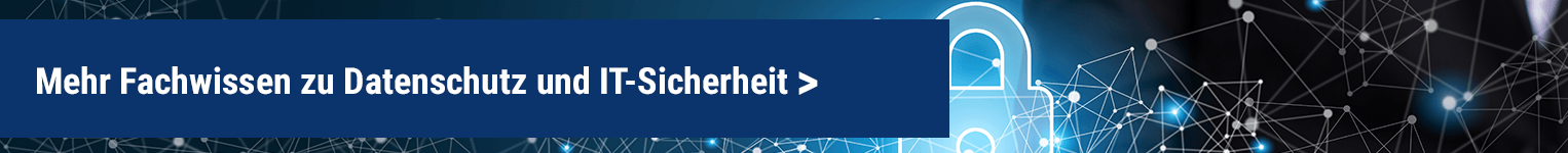 Banner der Kategorie Datenschutz & IT-Sicherheit