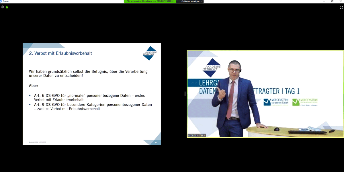 bildschirm online seminar