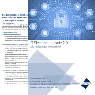 Titelseite Whitepaper IT-Sicherheitsgesetz 2.0