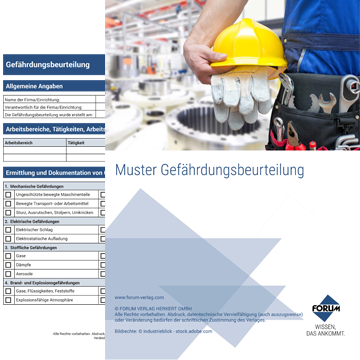 Titelseite Whitepaper Gefährdungsbeurteilung