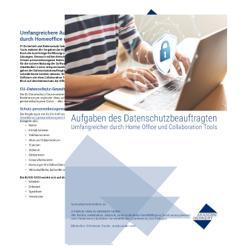 Aufgaben des Datenschutzbeauftragten