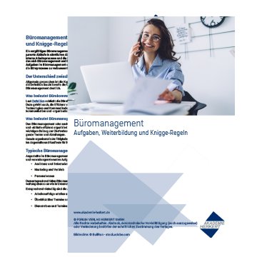 Vorschau Whitepaper Büromanagement