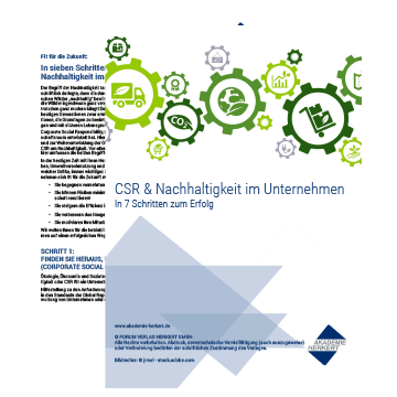 CSR und Nachhaltigkeit im Unternehmen