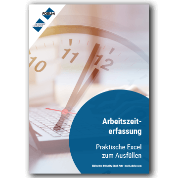 Vorschau Whitepaper Arbeitszeiterfassung Excel