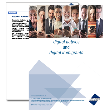 Vorschau Whitepaper Digital natives und digital immigrants