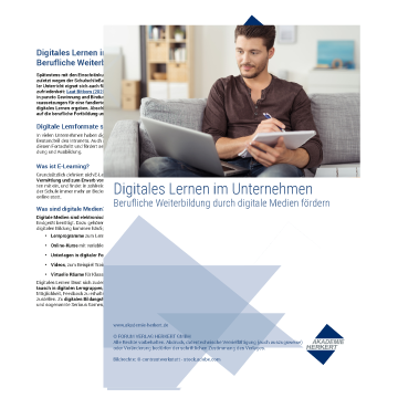 Digitales Lernen im Unternehmen