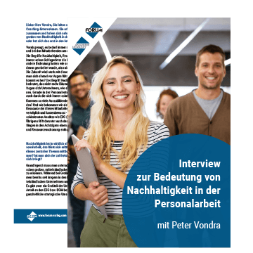 Vorschau Whitepaper Nachhaltigkeit in der Personalpraxis